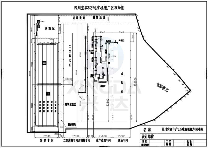 四川宜賓年產5萬噸有機肥生產線